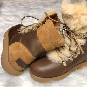 UGG Viki Waterproof Shearling Boot